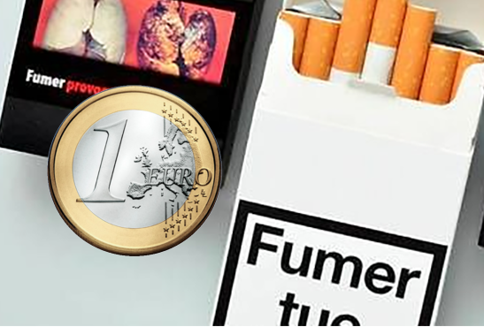 TABAC : Une augmentation du paquet d&rsquo;un euro dés 2018 !