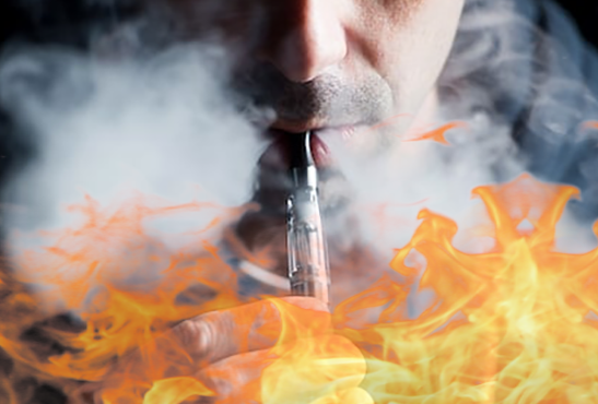 SOCIETE : Brûlé au second degré après l&rsquo;explosion de sa e-cigarette.