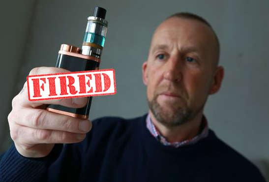 ROYAUME-UNI : Un vétéran de l&rsquo;ONU licencié pour avoir utilisé une e-cigarette.