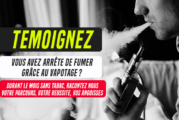 MOIS SANS TABAC : De fumeurs à vapoteurs… Vos témoignages !