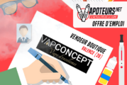 OFFRE D&rsquo;EMPLOI : Vendeur boutique – Vapconcept – Valence (26)
