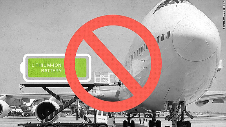PRÉVENTION : L&rsquo;EASA s’inquiète du transport des batteries au lithium en avion.