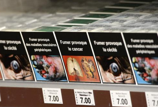 TABAC : La commission Européenne impose les images sur les paquets de cigarettes.