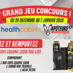CONCOURS : Grand jeu Healthcabin / Vapoteurs.net