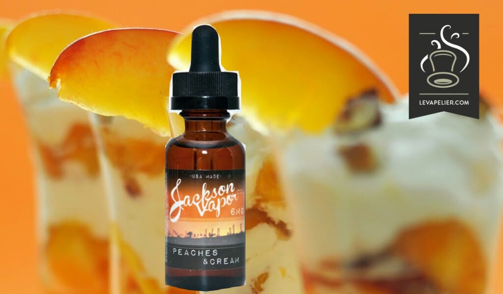 REVUE : Peaches & Cream par Jackson Vapor Co