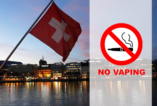 SUISSE : L&rsquo;e-cigarette soumise aux mêmes restrictions que le tabac !