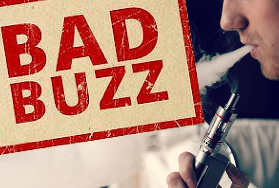 SANTE : Quand la presse du « buzz » parle des maladies dues à la cigarette électronique !