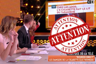 SOCIETE : Quand la chaîne C8 et Julien Courbet dénoncent l&rsquo;e-cigarette à la TV.