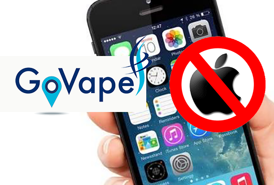 TECHNOLOGIE : Le géant Apple refuse de proposer l&rsquo;application GoVape.