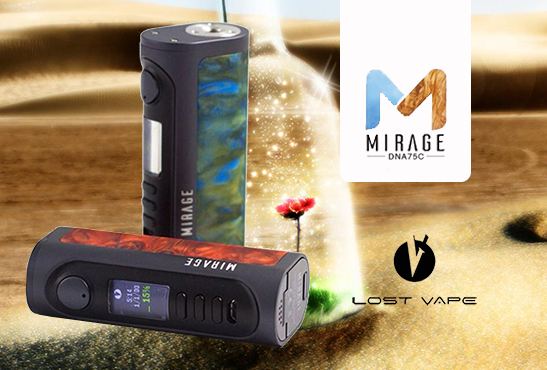 INFO BATCH : Mirage Dna75C (Lost Vape)