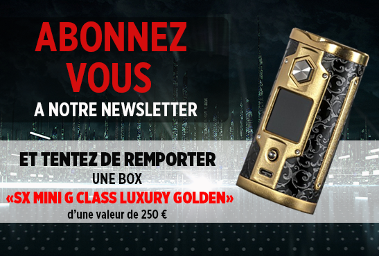 NEWSLETTER : Abonnez vous et tentez de remporter une Sx Mini G Class !