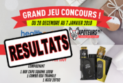 CONCOURS : Résultat du grand jeu Healthcabin / Vapoteurs.net