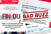 ETUDE BAD-BUZZ : Un retournement des médias en faveur du vapotage !