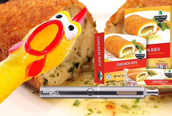 INSOLITE : Une e-cigarette retrouvée dans une boite de poulet surgelé !