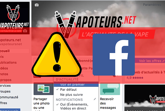 ALERTE : Comment continuer à nous suivre sur Facebook ?