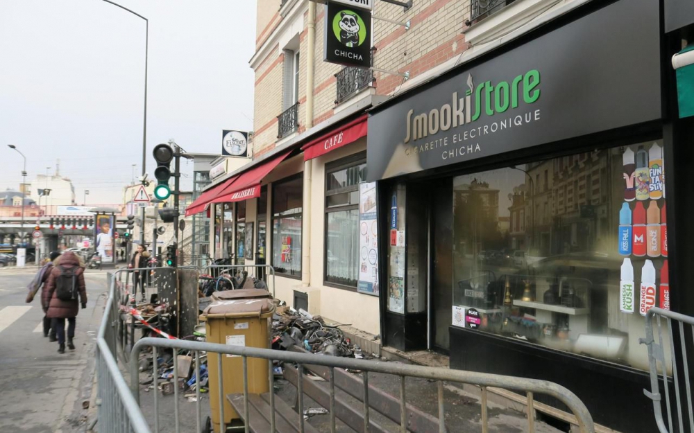 SOCIETE : Une boutique d&rsquo;e-cigarette victime d&rsquo;incendie criminel.