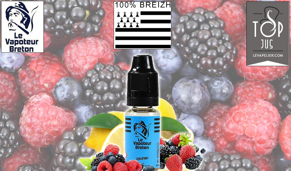 REVUE : Bleu (Gamme sensations) par Le Vapoteur Breton