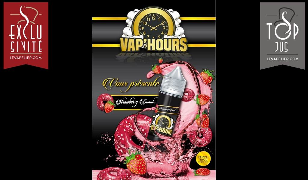 REVUE : Strawberry Donut par Vap’Hours