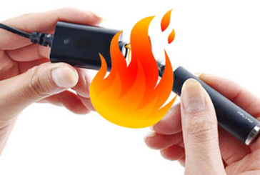 ROYAUME-UNI : Une e-cigarette explose pendant la charge et met le feu.