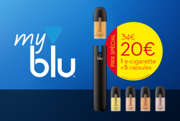 NOUVEAUTE : Découvrez le kit e-cigarette myblu grâce à une offre spéciale de lancement !
