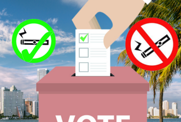 ETATS-UNIS : Un vote de la population de Floride pour interdire l&rsquo;e-cigarette dans les lieux publics.
