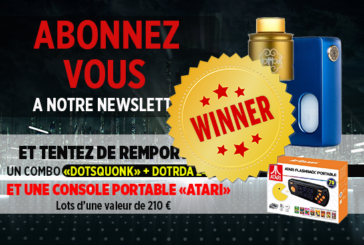 NEWSLETTER : Voici le gagnant du kit Dotmod BF et de l&rsquo;Atari portable !