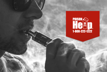 ÉTATS-UNIS : Le centre anti-poison recense plus de 920 expositions à l&rsquo;e-cigarette depuis le début d&rsquo;année.