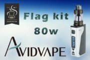 REVUE / TEST : Flag 80W KIT par Avidvape
