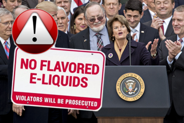 ETATS-UNIS : Un projet de loi pour réglementer les arômes dans les e-cigarettes.