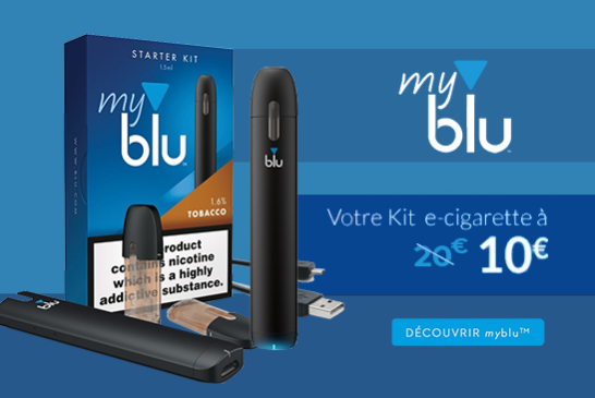 PROMOTION -50% : La myblu pour 10 euros avec le code « ALLEZLESBLU »