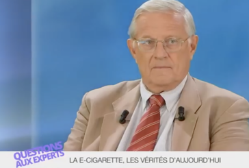 SCIENCE : Le Pr Dautzenberg répond une nouvelle fois à des questions sur l&rsquo;e-cigarette.