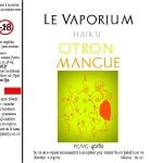 REVUE / TEST : Citron Mangue (Gamme Haiku) par Le Vaporium