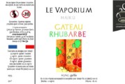 REVUE / TEST : Gâteau Rhubarbe (Gamme Haiku) par Le Vaporium