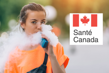 CANADA : Inquiétude de Santé Canada concernant le vapotage chez les jeunes.