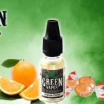 REVUE / TEST : Orange Candy (Gamme Green Vapes) par Green Liquides
