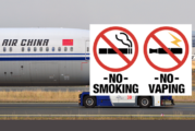 CHINE : Interdiction de fumer et vapoter pour les pilotes dans les cockpits.