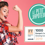 ÉCONOMIE : Le Petit Vapoteur toujours dans le classement des meilleures croissances européennes !