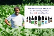 COMMUNIQUE : VDLV étend l’utilisation de sa Nicotine Vapologique à tous ses e-liquides.