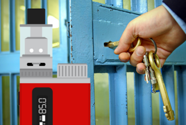 ÉCOSSE : Vape et interdiction de fumer, le tabagisme passif en baisse de 80% dans les prisons !