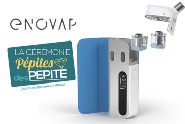 E-CIGARETTE : La start-up Enovap reçoit un trophée « PÉPITES DES PÉPITE 2019 » à la VivaTech !