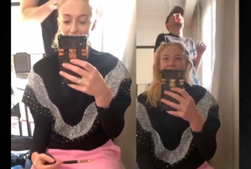 PEOPLE : Par accident, Sophie Turner se filme en direct sur Instagram avec sa vape au cannabis.