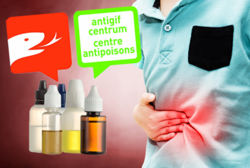 BELGIQUE : Le centre Antipoisons alerte sur le potentiel danger d&rsquo;intoxication avec les e-liquides !