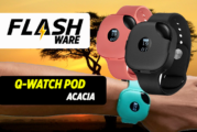 FLASHWARE : Q-Watch Pod (Acacia)