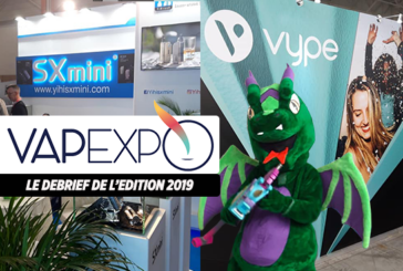 VAPEXPO : Debrief de l&rsquo;édition 2019 du salon international de l’e-cigarette à Paris Nord Villepinte.
