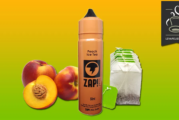 REVUE / TEST : Peach Ice Tea (Gamme ZAP! 50ml) par ZAP JUICE