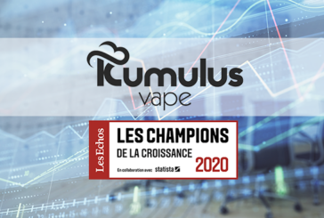 ECONOMIE : Kumulus Vape dans le palmarès des « Champions de la Croissance 2020 » !