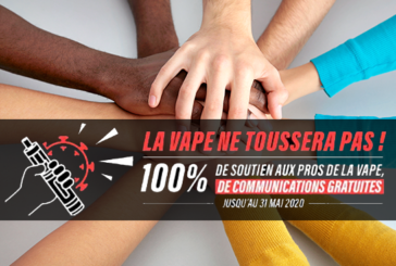 SOLIDARITÉ COVID-19 : Vapoteurs.net et Levapelier.com propose de la communication 100% gratuite !