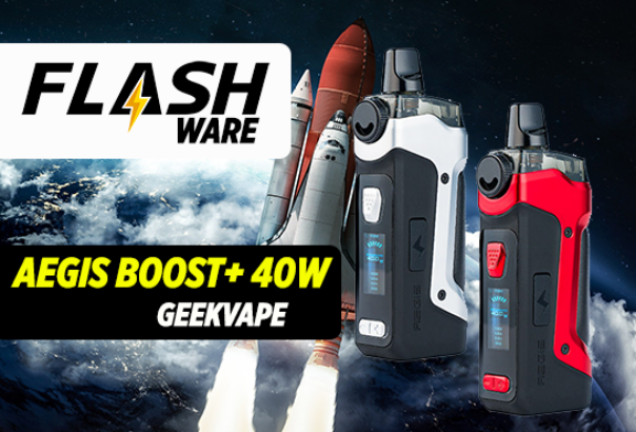 FLASHWARE : Aegis Boost Plus 40W (Geekvape)