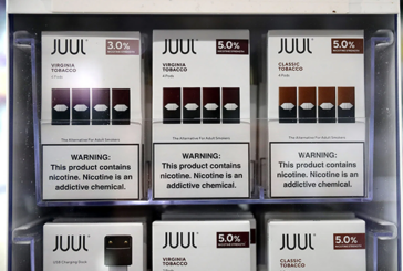 ETATS-UNIS : Juul lance une campagne agressive contre les pods disponible sur le marché noir.