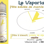 REVUE / TEST : Pâte Sablée de Mamie Huguette par Le Vaporium